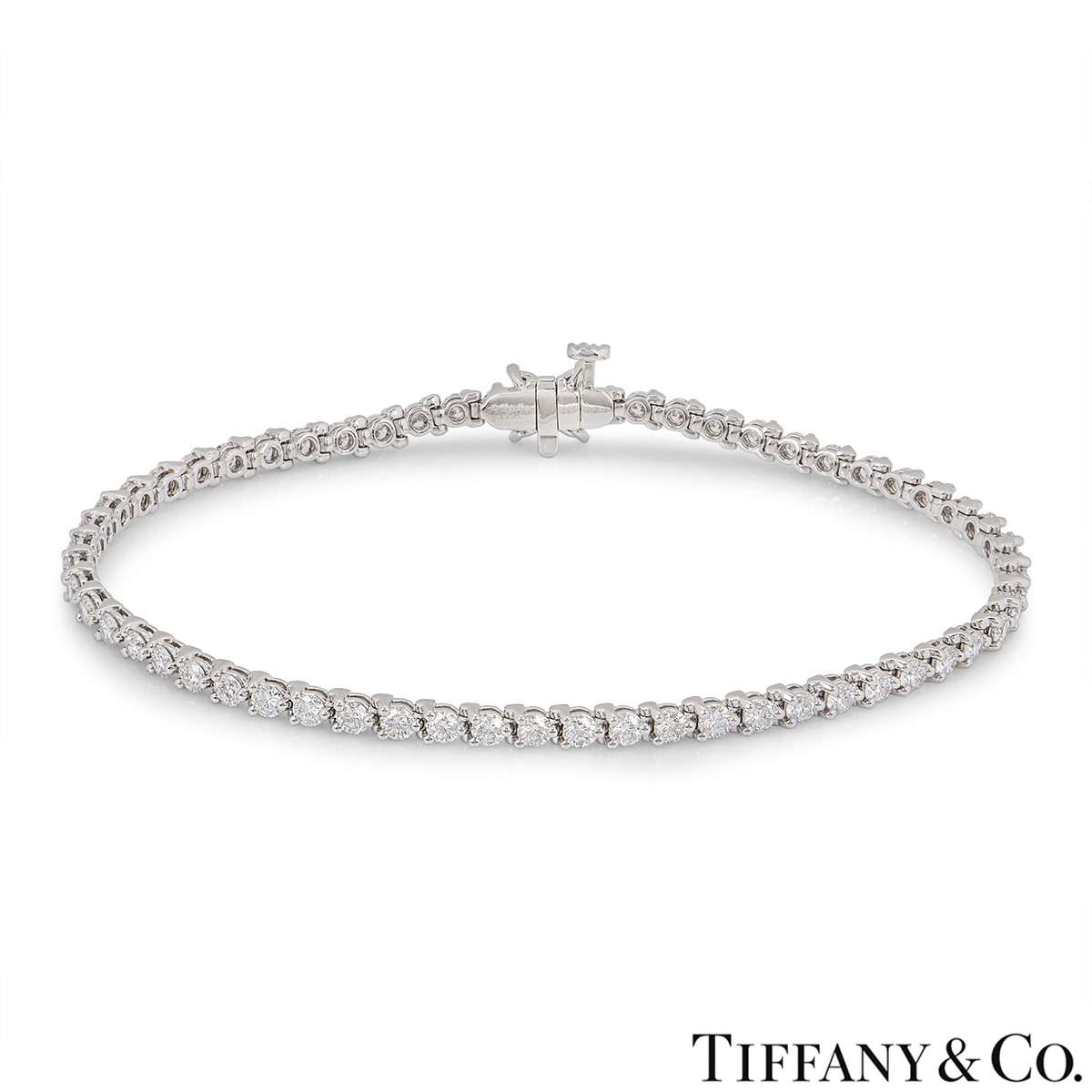 tiffany bracelet platinum diamond